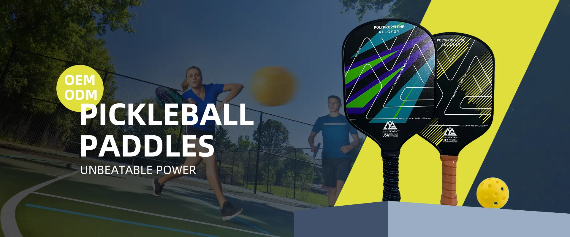 Pickleball-netleverandør