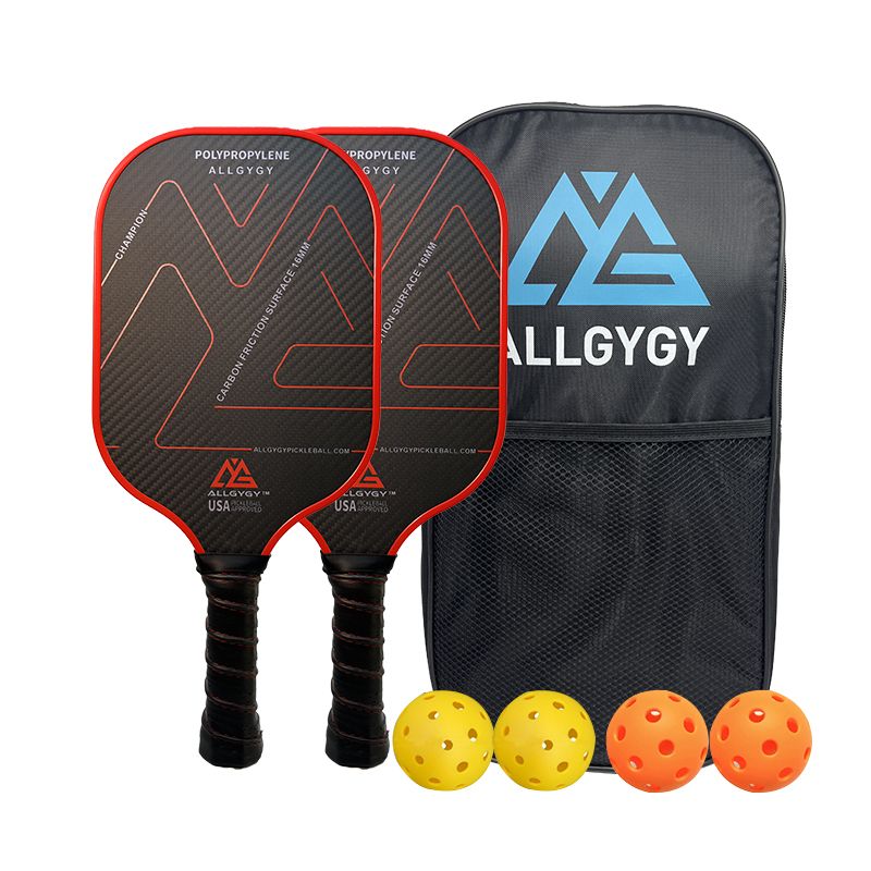 3K Carbon Fiber Pickleball Paddle Sæt