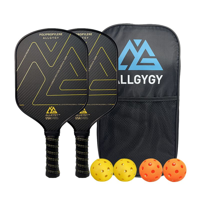 T700 3K Carbon Fiber Pickleball og Paddle Sæt